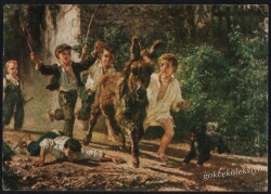 Sevimli Çocuklar Kartpostalı KRT2400 - Gökçekoleksiyon