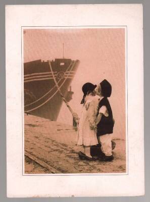 Sevimli Çocuklar Orta Boy Kartpostal KRT5126 - 1