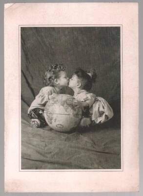 Sevimli Çocuklar Orta Boy Kartpostal KRT5131 - 1