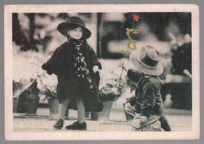 Sevimli Çocuklar Orta Boy Kartpostal KRT5260 - 1