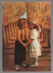 Sevimli Çocuklar Orta Boy Kartpostal KRT5261 - Gökçekoleksiyon