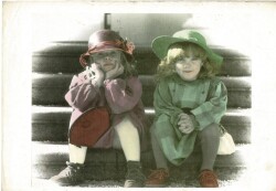 Sevimli Çocuklar Temalı Büyük Boy Kartpostal KRT5706 - Gökçekoleksiyon