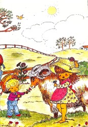 Sevimli Çocuklar Temalı Kartpostal KRT16152 - Gökçekoleksiyon