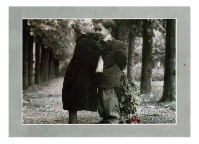 Sevimli Çocuklar Temalı Kartpostal KRT9641 - 1