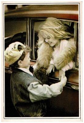 Sevimli Çocuklar Temalı Kartpostal KRT9683 - 1