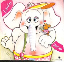 Sevimli Hayvan Temalı Açılır Kapak Kartpostal KRT15507 - 2