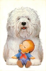 Sevimli Hayvanlar Temalı Kartpostal KRT14182 - Gökçekoleksiyon