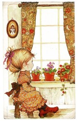 Sevimli Kız-Pop Art Büyük Boy Kartpostal KRT9186 - Gökçekoleksiyon