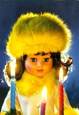 Sevimli Kız Temalı Kartpostal KRT4279 - 1