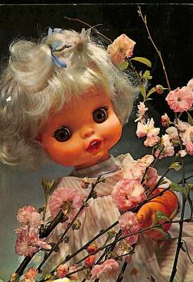 Sevimli Kız Temalı Kartpostal KRT4415 - 1
