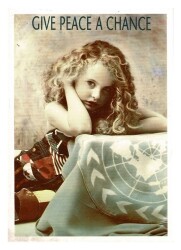 Sevimli Kız Temalı Kartpostal KRT9682 - Gökçekoleksiyon