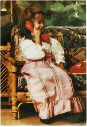 Sevimli Küçük Kız Temalı Kartpostal Büyük Boy KRT5633 - Gökçekoleksiyon