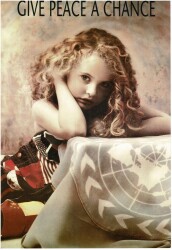 Sevimli Küçük kız Temalı Kartpostal Büyük Boy KRT5687 - Gökçekoleksiyon