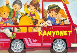 Sevimli Taşıtlar Dizisi - Kamyonet NDR96796 - Gökçekoleksiyon