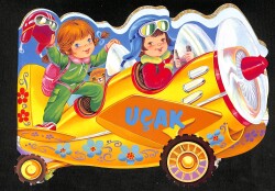 Sevimli Taşıtlar Dizisi - Uçak NDR91735 - Gökçekoleksiyon