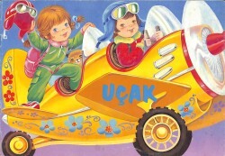 Sevimli Taşıtlar Dizisi - Uçak NDR96792 - Gökçekoleksiyon