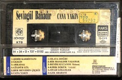 Sevingül Bahadır - Cana Yakın Kaset (Sarı Bandrol - İkinci El) KST27104 - 2