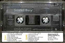 Şevki Bey - Türk Musiki'sinin Unutulmayan Bestecileri 6 Kaset (İkinci El Kaset) KST29718 - 2