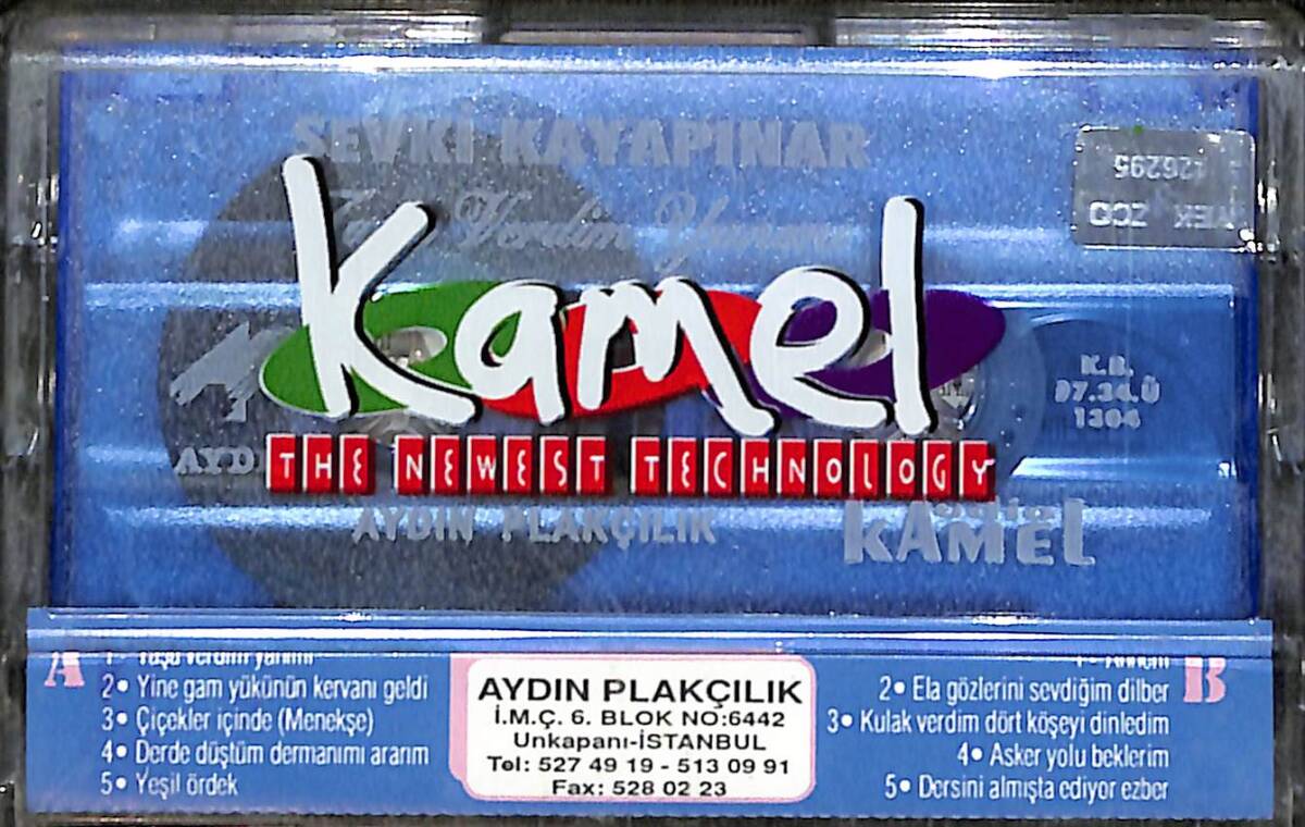 Şevki Kayapınar - Taşa Verdim Yanımı Kaset (Sıfır Kaset) KST28989 - 2