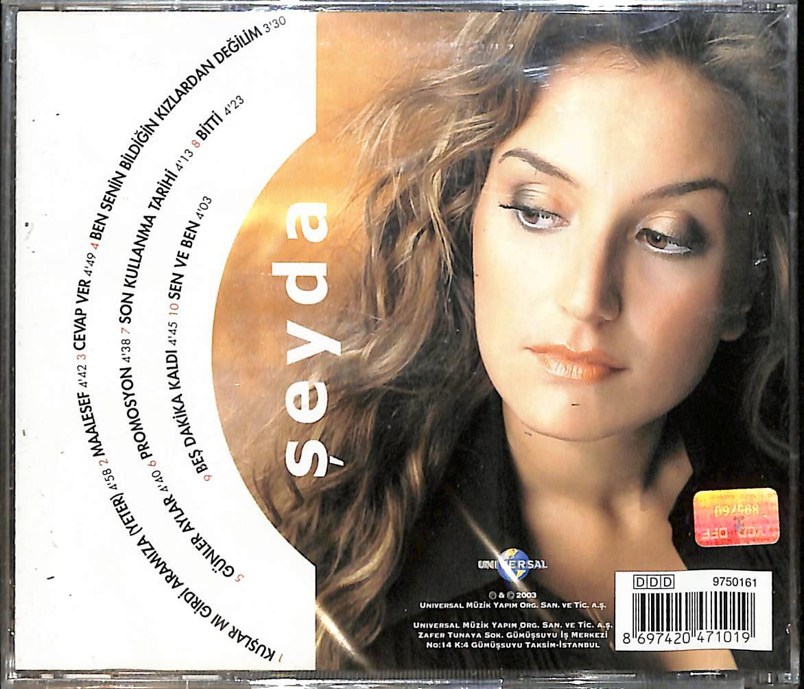Şeyda Erbaş - Kuşlar mı Girdi Aramıza CD (Sıfır) CD5466 - 2