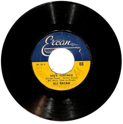 Ali Ercan - Beşik Kertmesi / Anasına Bakıpta Kızını Öyle Alsaydın Plak (10/6.5) PLK26133 - Gökçekoleksiyon