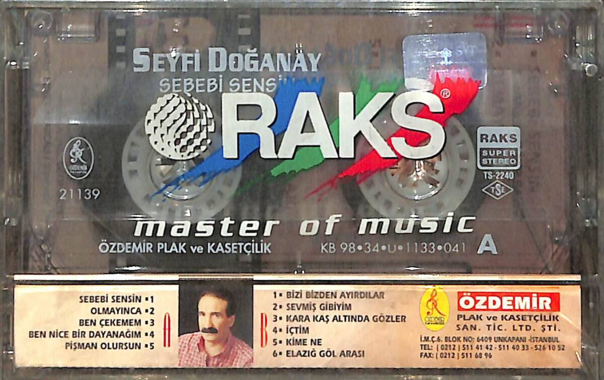 Seyfi Doğanay - Sebebi Sensin Kaset (Sıfır) KST28080 - 2