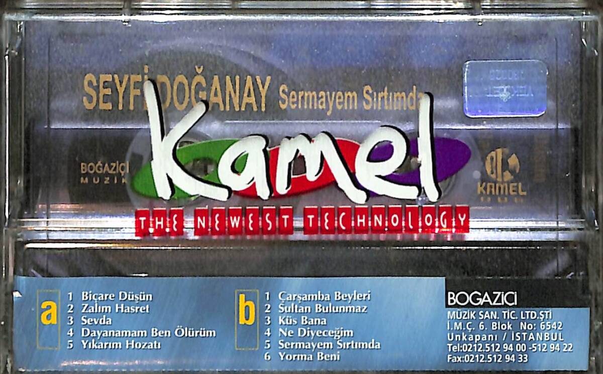 Seyfi Doğanay - Sermayem Sırtımda Kaset (Sıfır) KST28070 - 2