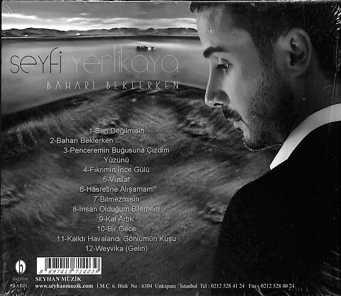 Seyfi Yerlikaya - Baharı Beklerken CD (Sıfır) CD3917 - 2