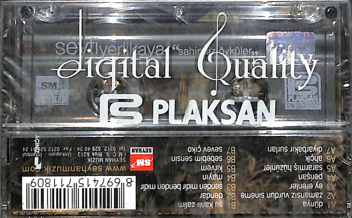 Seyfi Yerlikaya - Sahipsiz Öyküler Kaset (Sıfır Kaset) KST29318 - 2