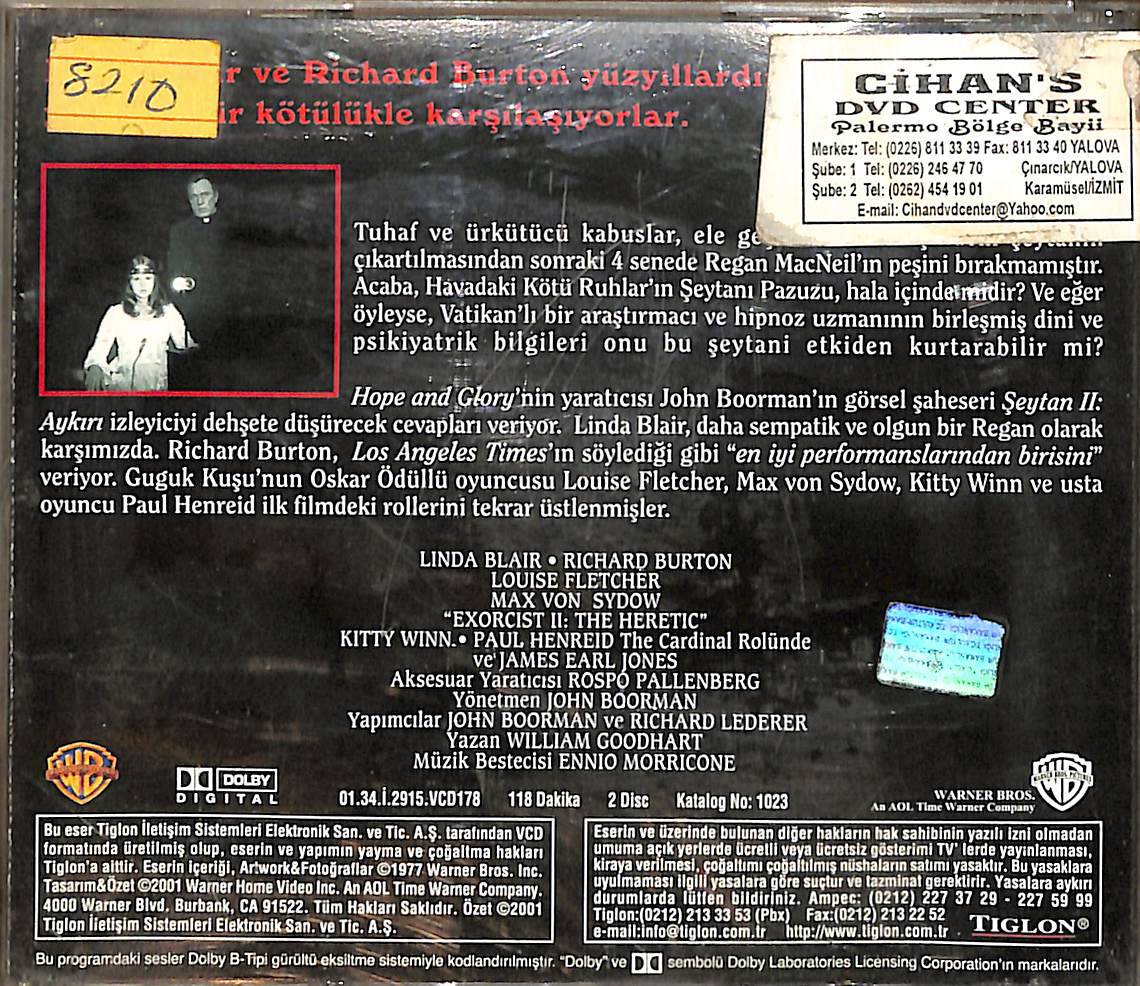 Şeytan 2 Aykırı VCD Film (İkinci El) VCD26822 - 2