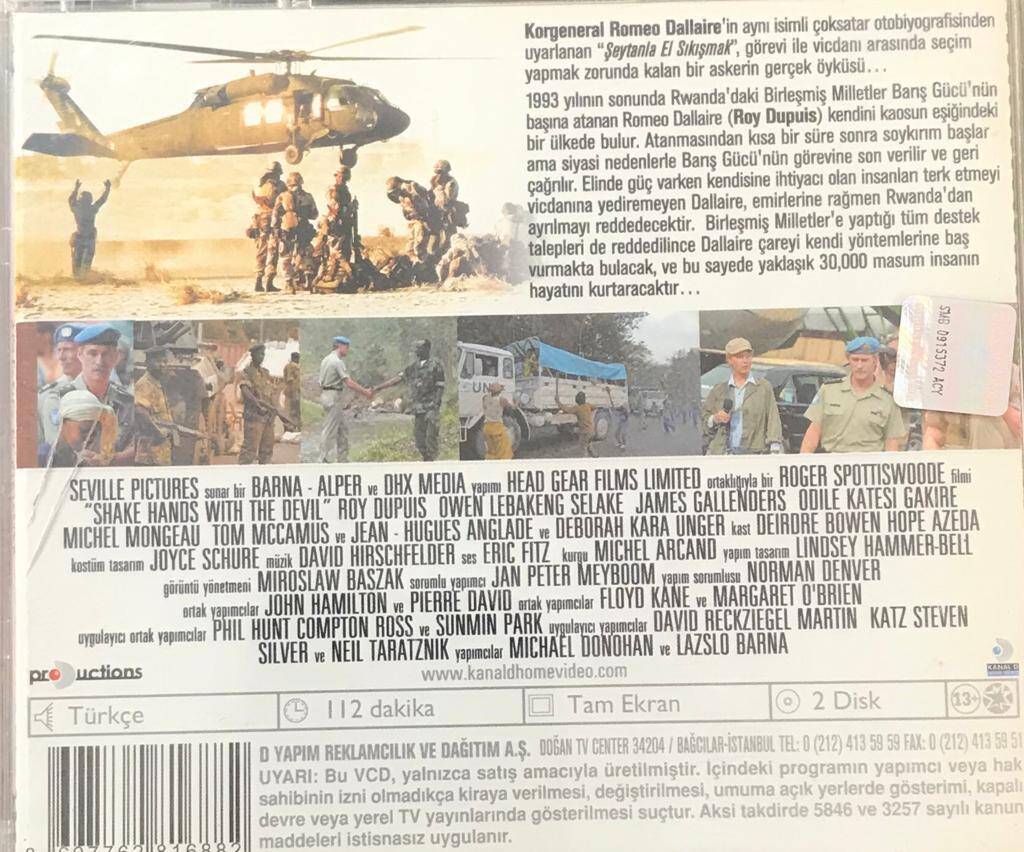 Şeytanla El Sıkışmak VCD Film VCD8462 - 2