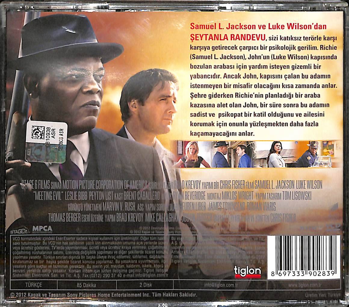 Şeytanla Randevu - Meeting Evil (2012) Orjinal VCD Film ' Samuel L. Jackson - Luke Wilson ' VCD28483 - 2