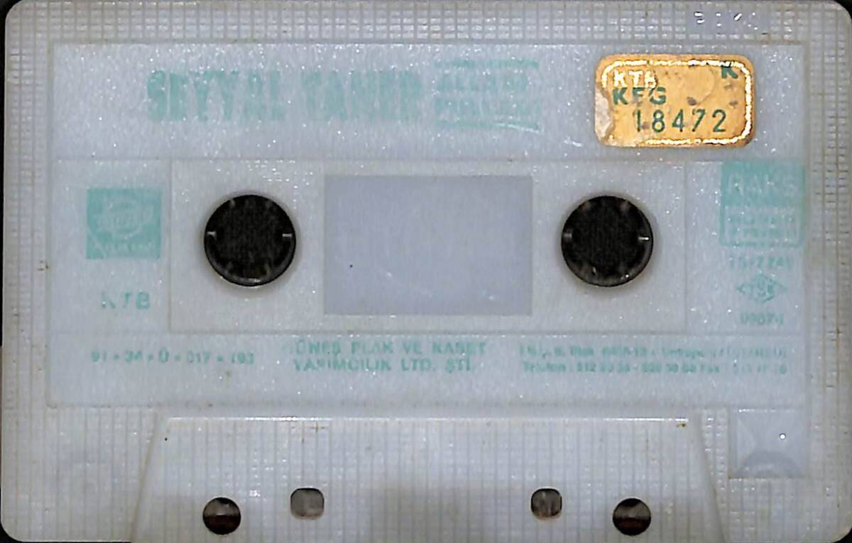 Seyyal Taner - Alladı Pulladı Kaset (Sarı Bandrol - İkinci El) KST27772 - 1
