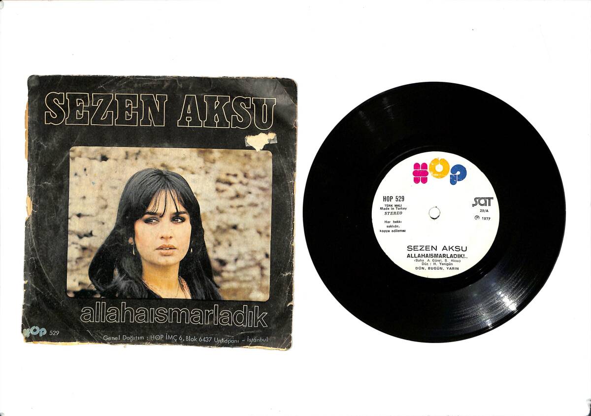 Sezen Aksu – Allahaısmarladık & Kaç Yıl Geçi Aradan 45'lik Plak (10/8) PLK27339 - 1