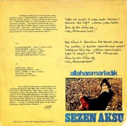 Sezen Aksu – Allahaısmarladık LP PLAK (10/8) 