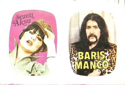 Sezen Aksu - Barış Manço Kartpostal KRT14272 - 1