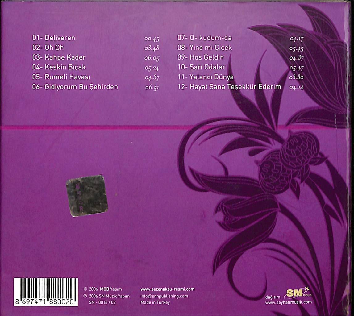 Sezen Aksu - Deliveren CD (İkinci El) CD5065 - 2