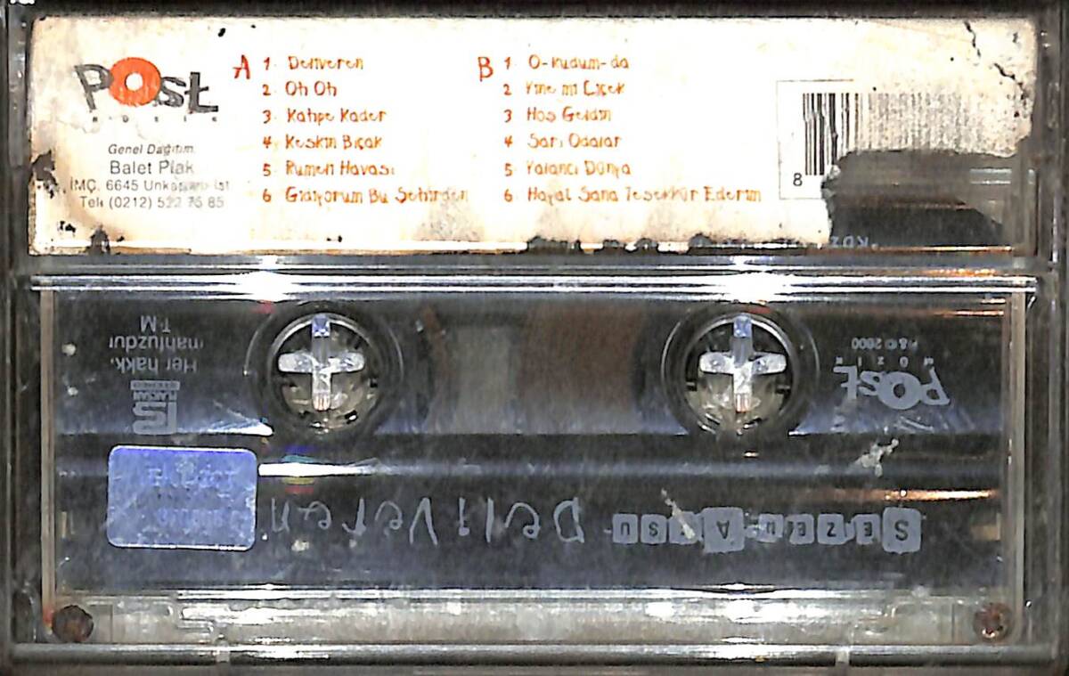 Sezen Aksu- Deliveren Kaset (İkinci El) KST27961 - 2