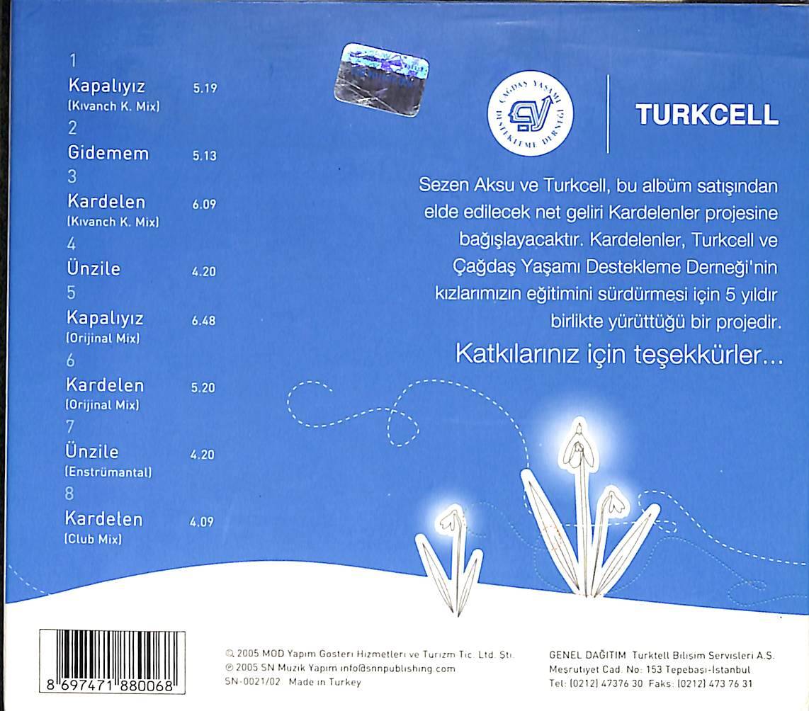 Sezen Aksu- Kardelen CD (İkinci El) CD3878 - 3