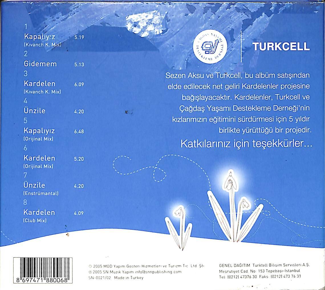 Sezen Aksu - Kardelen CD (İkinci El) CD4043 - 3