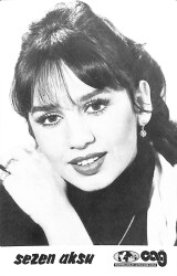 Sezen Aksu Kartpostal (Küçük Boy) KRT21916 - Gökçekoleksiyon