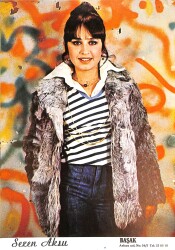 Sezen Aksu Kartpostal (Orta Boy) KRT21412 - Gökçekoleksiyon