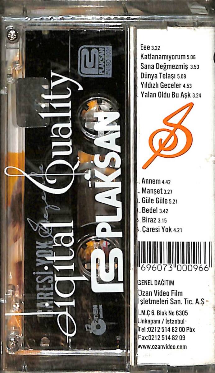 Sezen’le – Çaresi Yok Kaset (Sıfır Kaset) KST28818 - 2