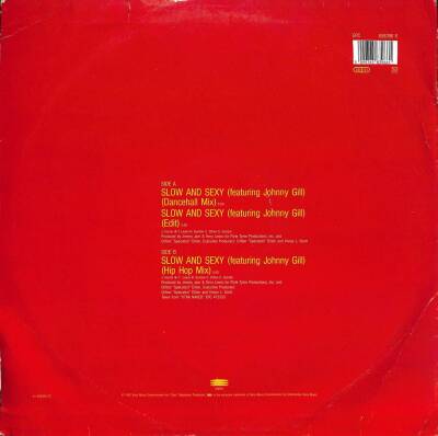 Shabba Ranks 1992 – Slow And Sexy Hip Hop, Reggae LP (109) PLK17274 - 2