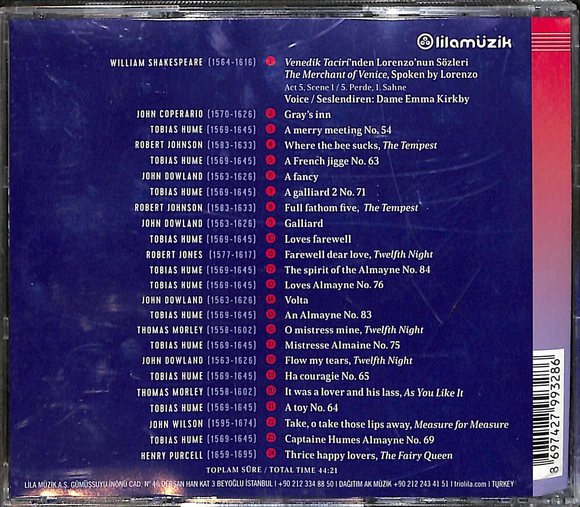 Shakespeare ve Müzik CD (İkinci El) CD3910 - 2