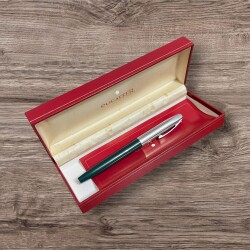 Sheaffer Yarı Krom Dolma Kalem Yeşil AOB6424 - 2