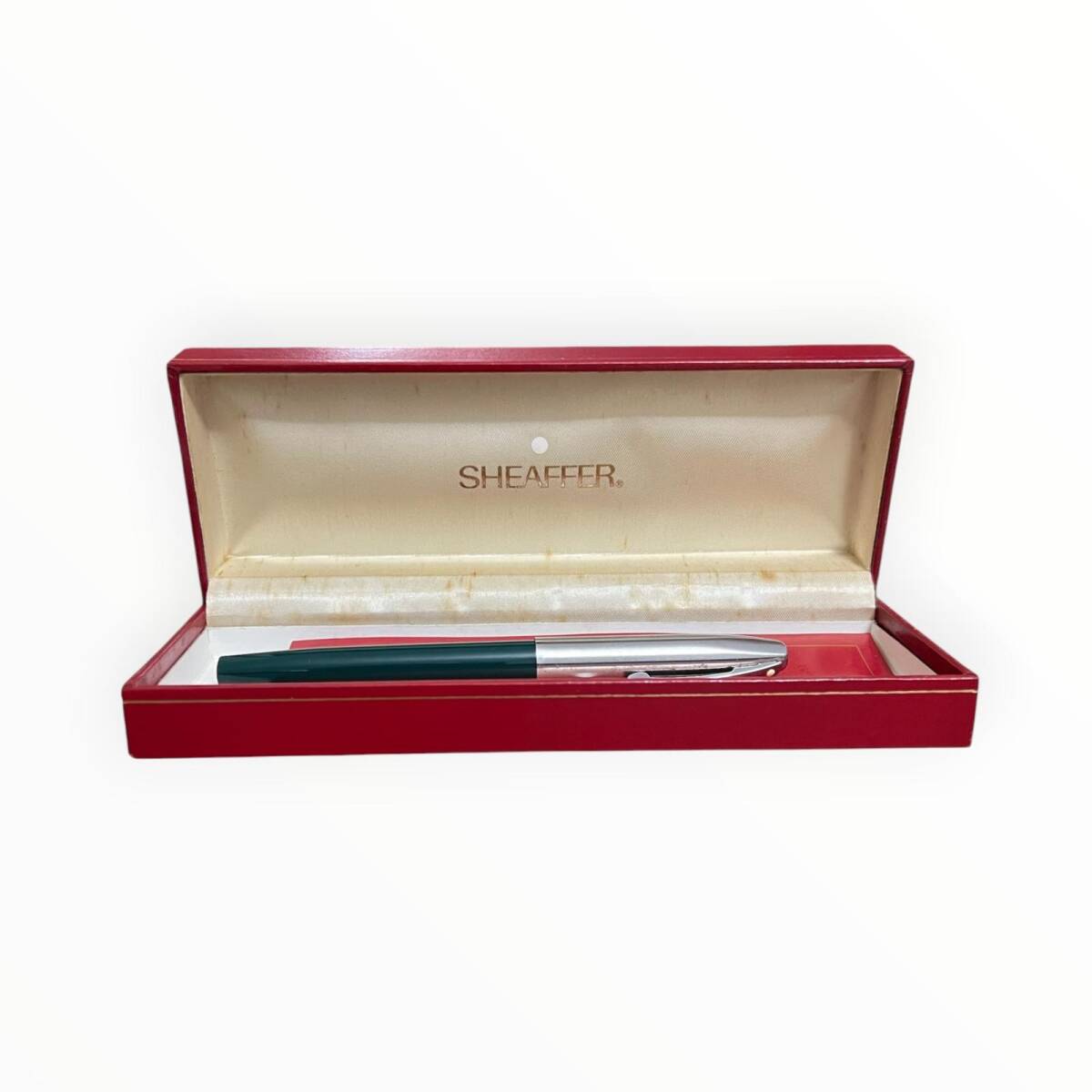 Sheaffer Yarı Krom Dolma Kalem Yeşil AOB6424 - 1