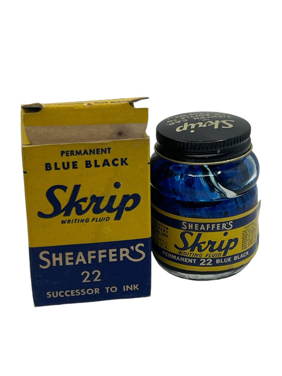 SHEAFFER`S 22 Skrip Mürekkep Kullanılmamış Kutusunda AOB4311 (N) - 1