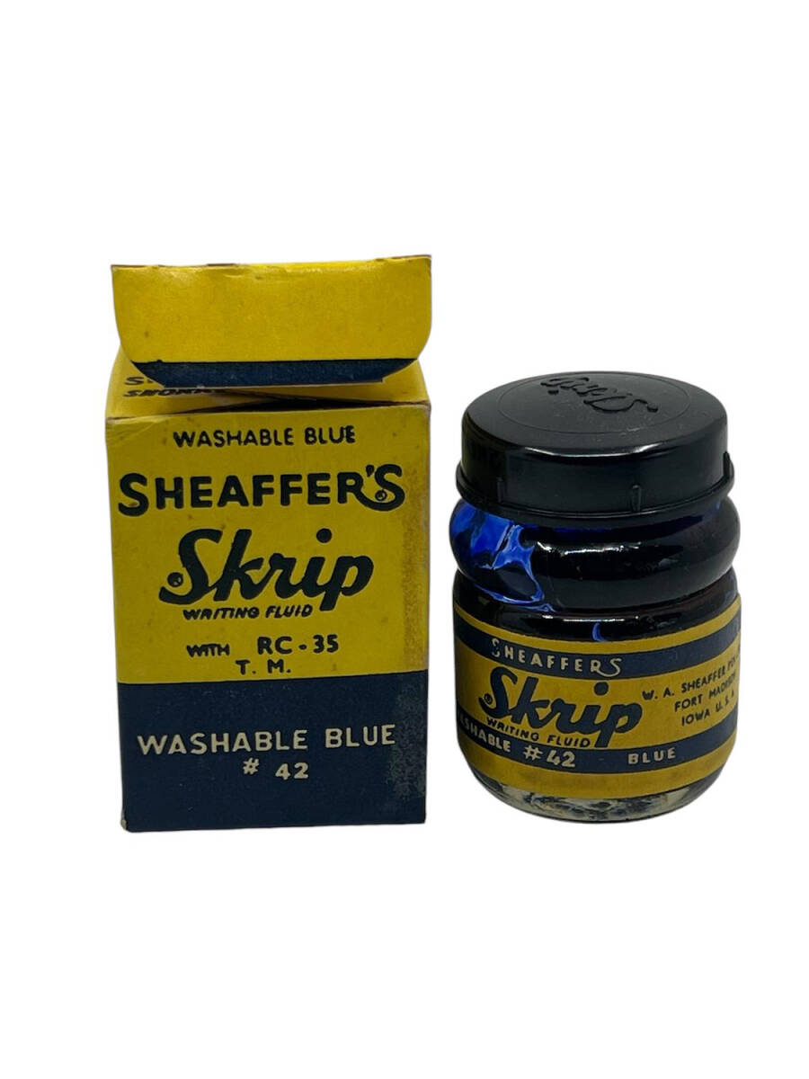 SHEAFFER`S 42 Skrip Mürekkep Kullanılmamış Kutusunda AOB4309 (N) - 1