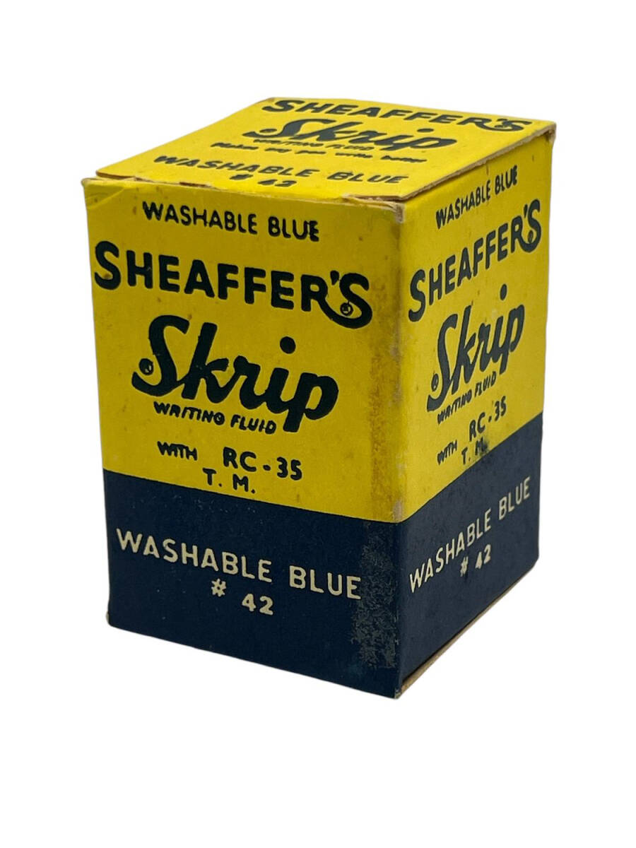 SHEAFFER`S 42 Skrip Mürekkep Kullanılmamış Kutusunda AOB4309 (N) - 2